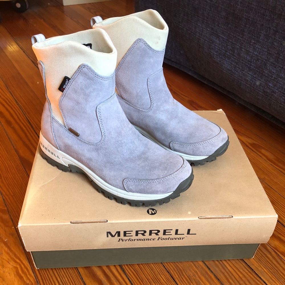 Merrell Tundra Waterproof Winter Boots - Size 8
